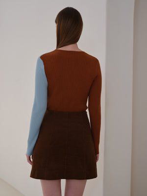 LEONA Color-Block Sweater