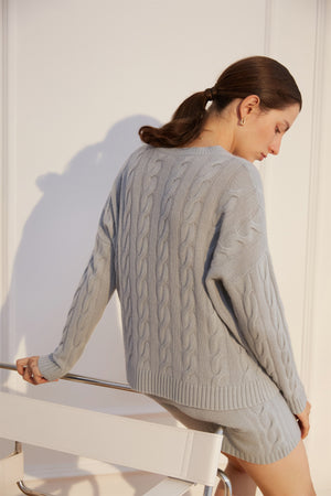 DAWN Cable Knit Sweater